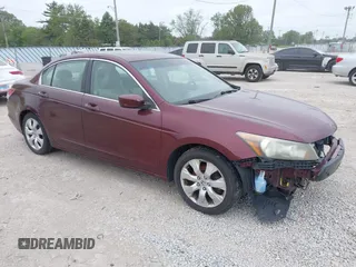 2009 Honda Accord EX-L z VIN 1HGCP268X9A106398, wystawiony jako IAAI lot #42297148 z przebiegiem 162 858 mil mil oraz . Historia ofert i sprzedaży dostępna na DreamBid. Obrazek 1.
