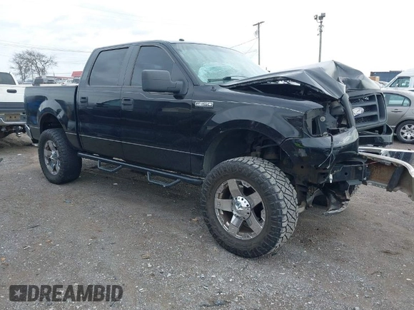 2008 Ford F-150 XLT with VIN 1FTPW125X8KB20240, listed as a IAAI auction lot 41826197 with 1 mi miles. Bid and sale history available at carsss.com. Image 1.
