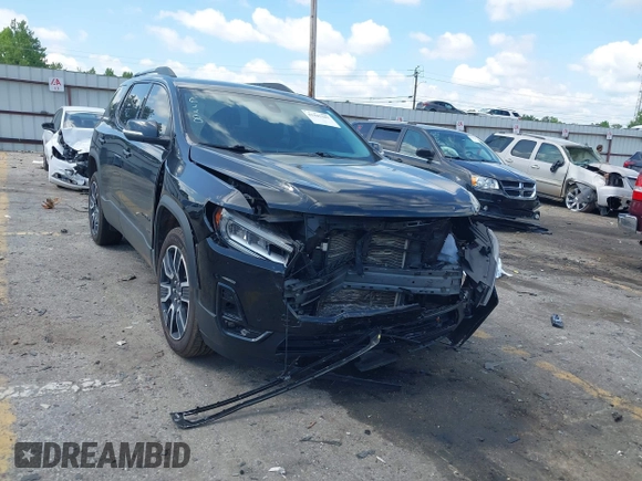 2021 GMC Acadia SLT with VIN 1GKKNMLS0MZ136228, listed as a IAAI auction lot 42445381 with 65,700 mi miles and . Bid and sale history available at DreamBid. Image 1.