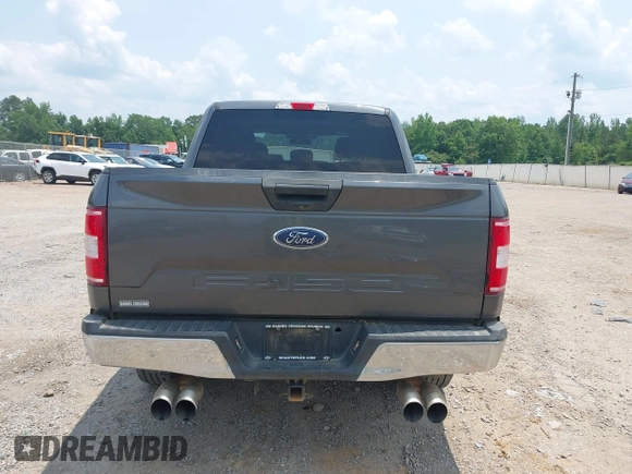 2018 Ford F-150 XL with VIN 1FTEW1E56JFC47584, listed as a IAAI auction lot 42397196 with 195,341 mi miles and . Bid and sale history available at DreamBid. Image 17.