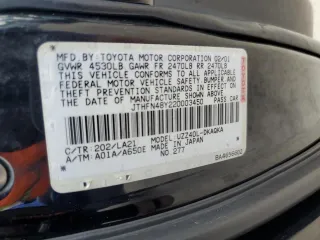 2002 Lexus SC with VIN JTHFN48Y220003450, listed as a Copart auction lot 72536324 with 114,009 mi miles and Non Repairable. Bid and sale history available at carsss.com. Image 12.