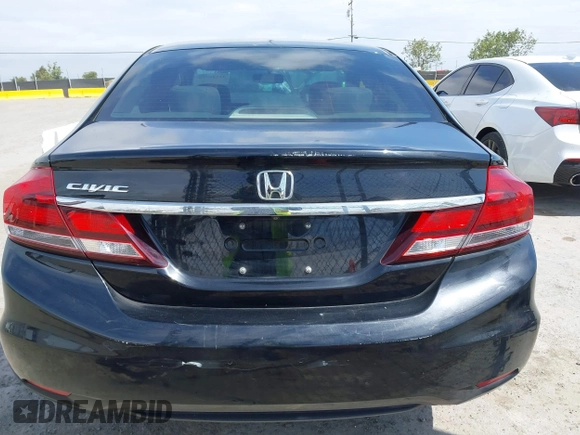 2014 Honda Civic Sedan LX with VIN 19XFB2F54EE263044, listed as a IAAI auction lot 42126752 with 99,824 mi miles. Bid and sale history available at carsss.com. Image 16.