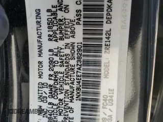 2010 Toyota Corolla with VIN 1NXBU4EE7AZ382901, listed as a Copart auction lot 73551264 with 189,726 mi miles and Salvage title. Bid and sale history available at DreamBid. Image 14.