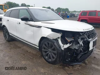 2018 Land Rover Range Rover Velar R-Dynamic SE with VIN SALYL2RV3JA762201, listed as a IAAI auction lot 42592429 with 58,696 mi miles and . Bid and sale history available at DreamBid. Image 1.