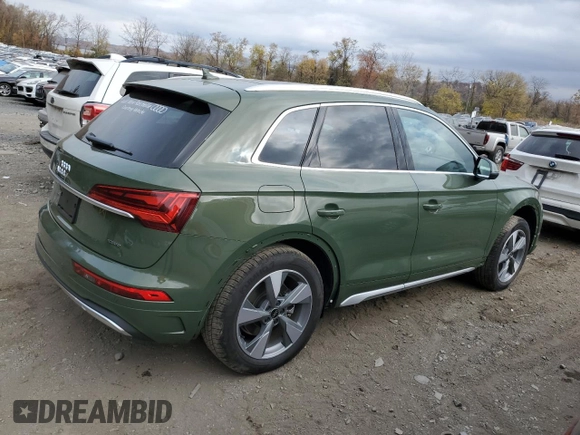 2024 Audi Q5 Premium with VIN WA1ABAFY0R2104484, listed as a Copart auction lot 78314924 with 3,146 mi miles and Non repairable. Bid and sale history available at DreamBid. Image 3.