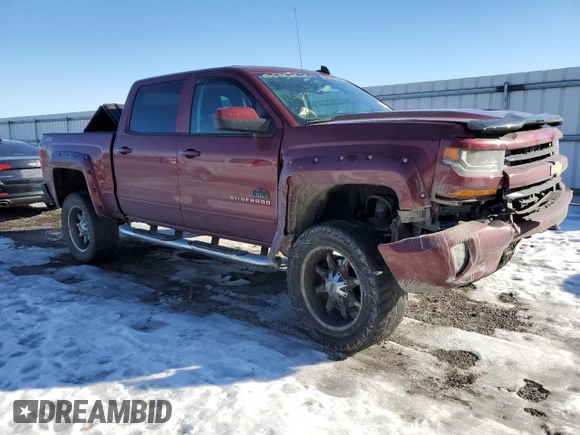 2016 Chevrolet Silverado 1500 LT with VIN 3GCUKREC9GG248787, listed as a Copart auction lot 87665225 with 170,257 mi miles and Salvage Title. Bid and sale history available at DreamBid. Image 4.