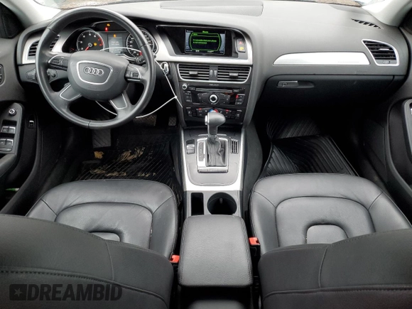 2014 Audi A4 Premium with VIN WAUBFAFL8EN028621, listed as a Copart auction lot 85543634 with 44,041 mi miles and Salvage Title. Bid and sale history available at carsss.com. Image 8.