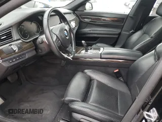 2015 BMW 7 Series 750Li with VIN WBAYE8C56FD782426, listed as a Copart auction lot 58208325 with 50,225 mi miles and Salvage title. Bid and sale history available at DreamBid. Image 7.