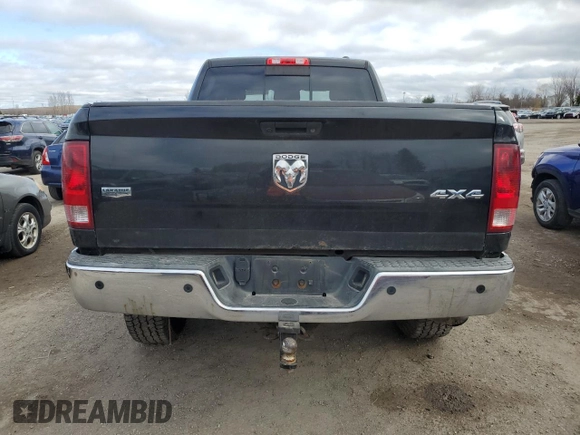 2010 Dodge Ram 2500 TRX with VIN 3D7TT2CT4AG151092, listed as a Copart auction lot 80816894 with 158,050 mi miles and Salvage Title. Bid and sale history available at carsss.com. Image 6.