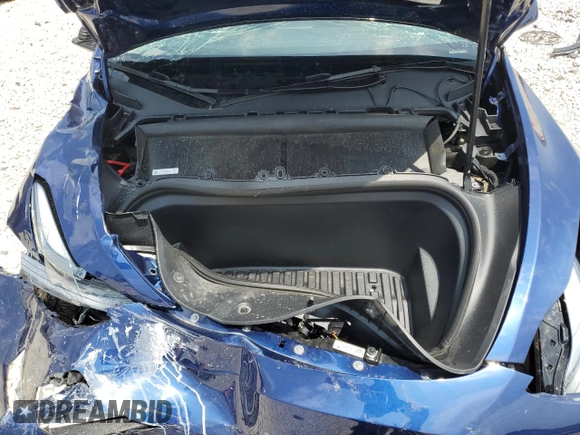 2024 Tesla Model Y Long Range with VIN 7SAYGAEE6RF196245, listed as a Copart auction lot 54667765 with 10,336 mi miles and Salvage title. Bid and sale history available at DreamBid. Image 12.