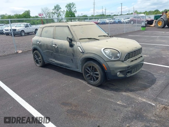 2014 MINI Countryman S with VIN WMWZC3C59EWP25041, listed as a IAAI auction lot 42085698 with 109,320 mi miles and . Bid and sale history available at DreamBid. Image 1.
