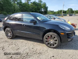 2017 Porsche Macan GTS with VIN WP1AG2A55HLB52175, listed as a Copart auction lot 55378045 with 77,121 mi miles and Non Repairable. Bid and sale history available at carsss.com. Image 4.
