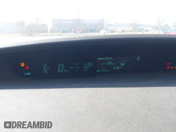 2010 Toyota Prius II with VIN JTDKN3DU4A0040530, listed as a IAAI auction lot 41868220 with 257,601 mi miles and . Bid and sale history available at DreamBid. Image 7.