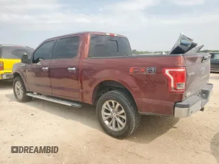 2017 Ford F-150 XL with VIN 1FTEW1EF4HKC17557, listed as a Copart auction lot 57494955 with 182,169 mi miles and Salvage title. Bid and sale history available at DreamBid. Image 2.