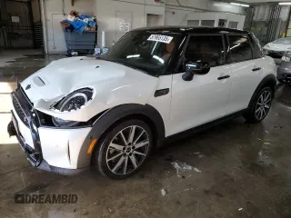 2023 MINI Hardtop 4 Door Cooper S with VIN WMW53DK06P2T79017, listed as a Copart auction lot 87965135 with 4,920 mi miles and Salvage title. Bid and sale history available at DreamBid. Image 1.