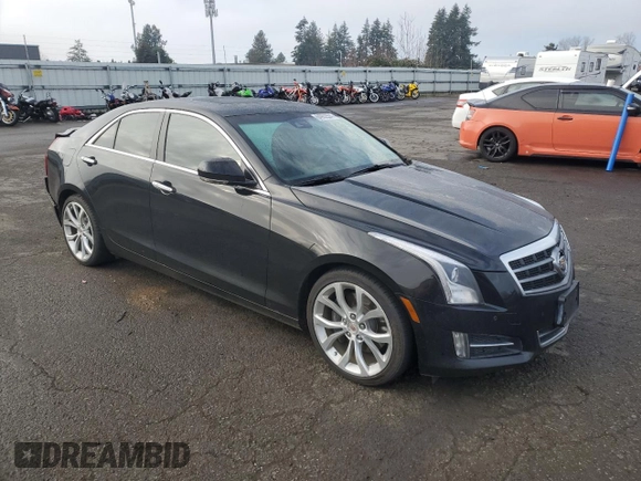 2014 Cadillac ATS Premium with VIN 1G6AE5SXXE0162905, listed as a Copart auction lot 84902594 with 146,010 mi miles and Salvage Title. Bid and sale history available at carsss.com. Image 4.