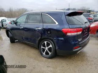 2018 Kia Sorento EX with VIN 5XYPH4A57JG420147, listed as a Copart auction lot 44851075 with 117,185 mi miles and Non repairable. Bid and sale history available at DreamBid. Image 2.