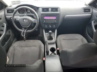 2015 Volkswagen Jetta Sport with VIN 3VWB17AJXFM285346, listed as a Copart auction lot 49756935 with 111,599 mi miles and Salvage title. Bid and sale history available at DreamBid. Image 8.
