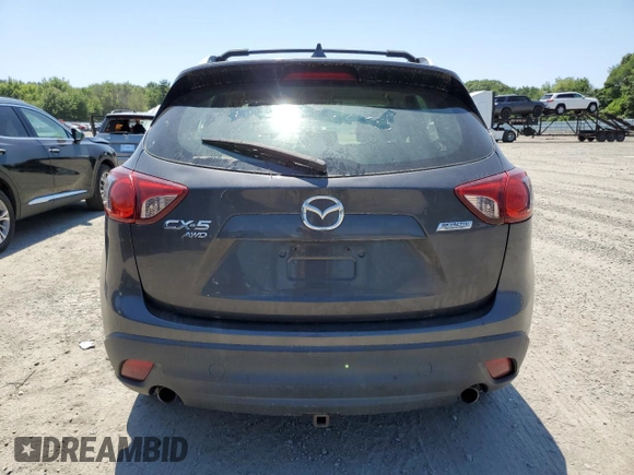 2014 Mazda CX-5 Sport with VIN JM3KE4BE6E0350595, listed as a Copart auction lot 61826475 with Not provided miles and Clean title. Bid and sale history available at DreamBid. Image 6.
