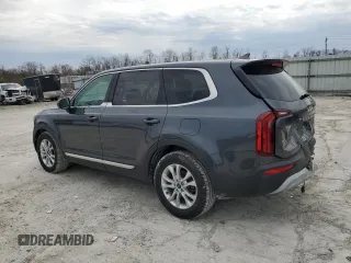 2022 Kia Telluride LX with VIN 5XYP2DHCXNG200934, listed as a Copart auction lot 50776385 with 93,430 mi miles and Salvage title. Bid and sale history available at DreamBid. Image 2.