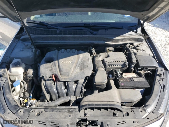2011 Kia Optima LX with VIN KNAGM4A72B5184026, listed as a Copart auction lot 41398415 with 107,383 mi miles and Salvage Title. Bid and sale history available at carsss.com. Image 11.