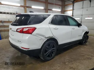 2021 Chevrolet Equinox LT with VIN 3GNAXUEV9MS178622, listed as a Copart auction lot 45411185 with 34,649 mi miles and Salvage Title. Bid and sale history available at DreamBid. Image 3.