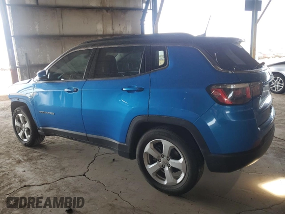 2020 Jeep Compass Latitude with VIN 3C4NJCBB2LT129318, listed as a Copart auction lot 51974825 with 68,330 mi miles and Salvage title. Bid and sale history available at DreamBid. Image 2.