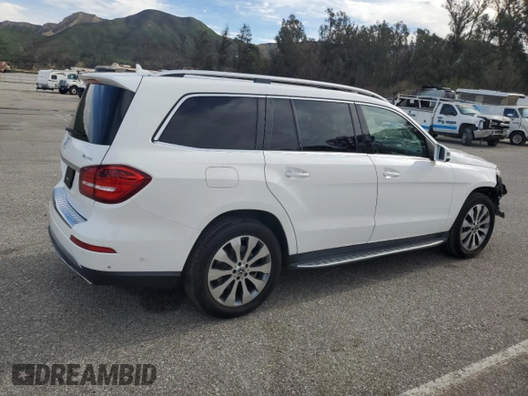 2019 Mercedes-Benz GLS 450 with VIN 4JGDF6EE4KB230991, listed as a Copart auction lot 40618184 with 68,384 mi miles and . Bid and sale history available at DreamBid. Image 3.