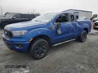 2020 Ford Ranger XL with VIN 1FTER1FH1LLA64713, listed as a Copart auction lot 88519825 with 6,046 mi miles and Salvage Title. Bid and sale history available at carsss.com. Image 1.