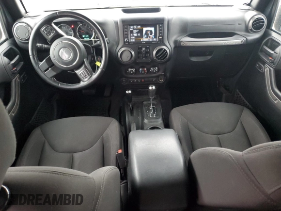 2018 Jeep Wrangler Unlimited Sport with VIN 1C4BJWDG5JL875249, listed as a Copart auction lot 53929595 with 73,776 mi miles and Salvage Title. Bid and sale history available at DreamBid. Image 8.
