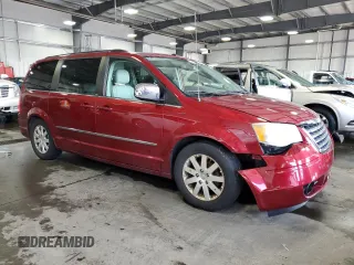 2010 Chrysler Town & Country Touring Plus with VIN 2A4RR8DX1AR427546, listed as a Copart auction lot 68314214 with 188,510 mi miles and Salvage Title. Bid and sale history available at DreamBid. Image 4.