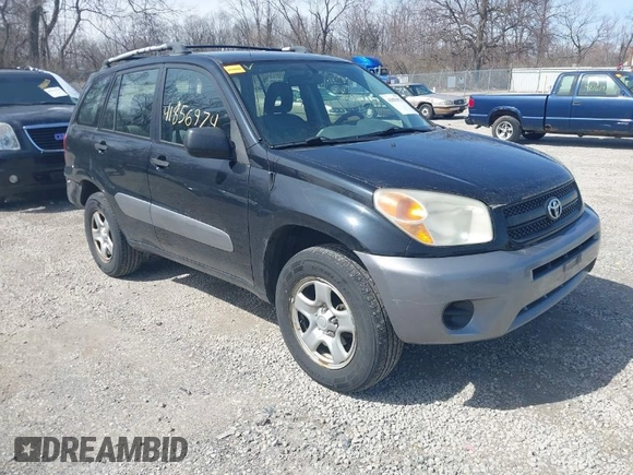 2005 Toyota RAV4 with VIN JTEHD20V450074717, listed as a IAAI auction lot 41856974 with 121,843 mi miles. Bid and sale history available at carsss.com. Image 1.
