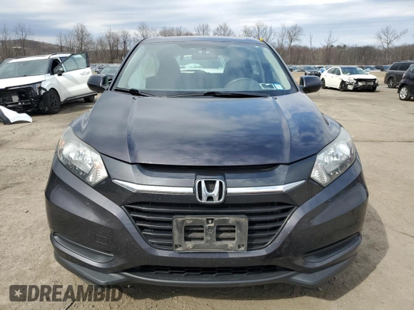 2018 Honda HR-V LX with VIN 3CZRU6H3XJM724638, listed as a Copart auction lot 51014765 with 116,019 mi miles and Salvage Title. Bid and sale history available at carsss.com. Image 5.