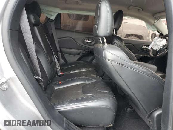 2021 Jeep Cherokee Latitude Plus with VIN 1C4PJLLB8MD112568, listed as a Copart auction lot 53832485 with 128,186 mi miles and Salvage title. Bid and sale history available at DreamBid. Image 11.