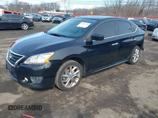 2014 Nissan Sentra SR with VIN 3N1AB7APXEY298494, listed as a IAAI auction lot 41610578 with 99,690 mi miles and . Bid and sale history available at DreamBid. Image 2.