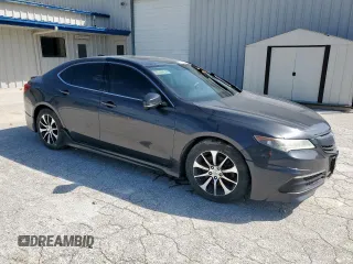 2016 Acura TLX Technology with VIN 19UUB3F53GA004243, listed as a Copart auction lot 61024325 with Not provided miles and Salvage title. Bid and sale history available at DreamBid. Image 4.