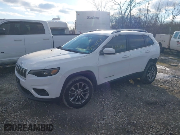 2019 Jeep Cherokee Altitude with VIN 1C4PJLLX0KD383858, listed as a IAAI auction lot 41414144 with 78,013 mi miles. Bid and sale history available at carsss.com. Image 17.
