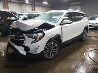 2019 GMC Terrain SLT with VIN 3GKALVEX7KL298569, listed as a Copart auction lot 43732735 with 75,970 mi miles and Salvage Title. Bid and sale history available at carsss.com. Image 1.