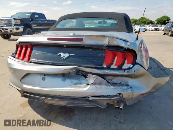 2020 Ford Mustang EcoBoost with VIN 1FATP8UH2L5113078, listed as a Copart auction lot 59794555 with 109,939 mi miles and Clean title. Bid and sale history available at DreamBid. Image 6.