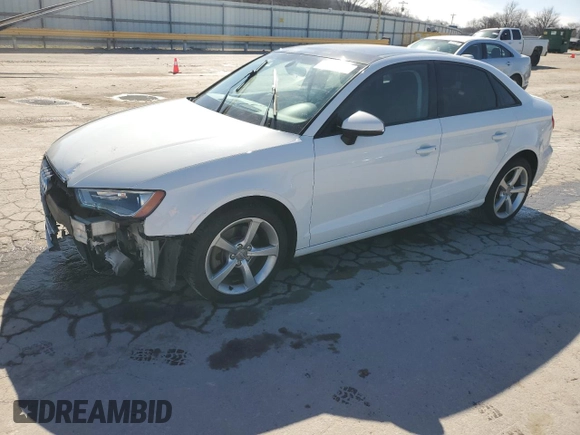 2015 Audi A3 1.8T Premium with VIN WAUACGFF4F1005816, listed as a Copart auction lot 48244405 with 110,788 mi miles and Salvage Title. Bid and sale history available at carsss.com. Image 1.