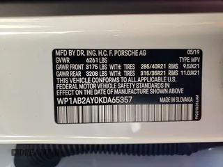 2019 Porsche Cayenne S z VIN WP1AB2AY0KDA65357, wystawiony jako Copart lot #88664425 z przebiegiem 54 087 mil mil oraz Szkoda całkowita • Salvage title. Historia ofert i sprzedaży dostępna na DreamBid. Obrazek 14.