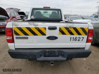 2009 Ford Ranger XL with VIN 1FTYR10D99PA37876, listed as a Copart auction lot 52360955 with 121,437 mi miles and Clean Title. Bid and sale history available at carsss.com. Image 6.