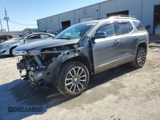 2021 GMC Acadia Denali with VIN 1GKKNPLS2MZ184833, listed as a Copart auction lot 86403574 with 19,498 mi miles and Salvage Title. Bid and sale history available at carsss.com. Image 1.
