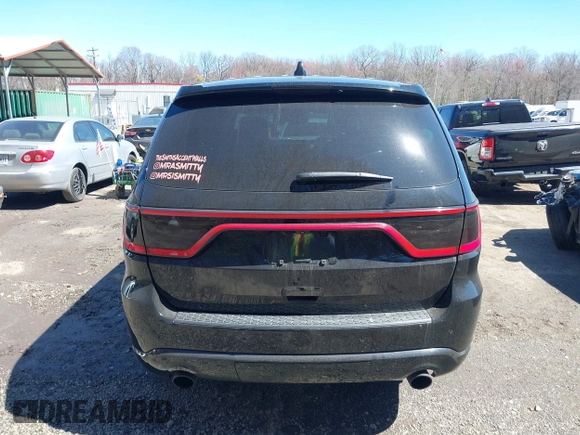 2019 Dodge Durango R/T with VIN 1C4SDJCTXKC745218, listed as a IAAI auction lot 41893969 with 87,837 mi miles. Bid and sale history available at carsss.com. Image 16.