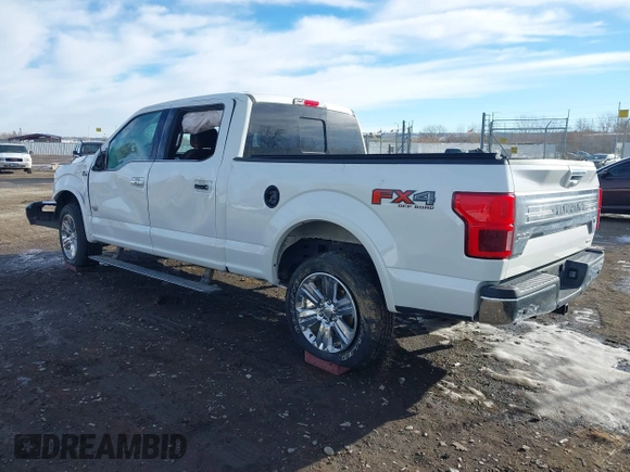 2020 Ford F-150 XL with VIN 1FTFW1E49LFC82635, listed as a IAAI auction lot 41370291 with Not provided miles and . Bid and sale history available at DreamBid. Image 3.