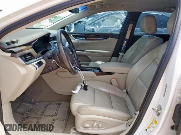 2017 Cadillac XTS Luxury with VIN 2G61M5S30H9115134, listed as a Copart auction lot 56989715 with 93,041 mi miles and Salvage title. Bid and sale history available at DreamBid. Image 7.