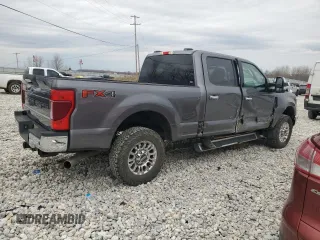 2021 Ford Super Duty F-250 SRW XL with VIN 1FT7W2B63MED45073, listed as a Copart auction lot 49777495 with 99,890 mi miles and Salvage Title. Bid and sale history available at carsss.com. Image 3.