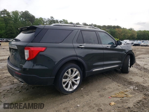 2022 Ford Explorer Platinum z VIN 1FM5K8HW0NNA08189, wystawiony jako Copart lot #54322935 z przebiegiem 41 232 mil mil oraz Szkoda całkowita • Salvage title. Historia ofert i sprzedaży dostępna na DreamBid. Obrazek 3.