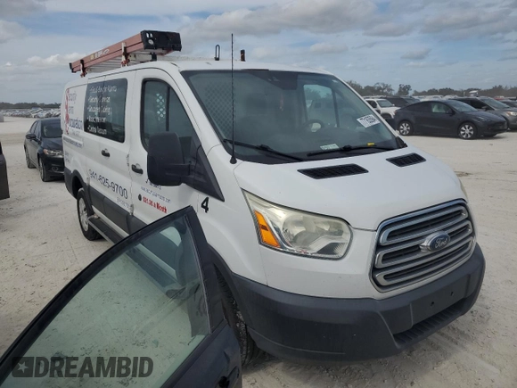 2016 Ford Transit Cargo with VIN 1FTYR1ZM2GKA46996, listed as a Copart auction lot 77163594 with Not Provided miles and Salvage Title. Bid and sale history available at DreamBid. Image 4.
