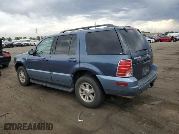 2002 Mercury Mountaineer z VIN 4M2ZU86E62ZJ06894, wystawiony jako Copart lot #56680624 z przebiegiem 200 718 mil mil oraz Nie do naprawy. Historia ofert i sprzedaży dostępna na DreamBid. Obrazek 2.